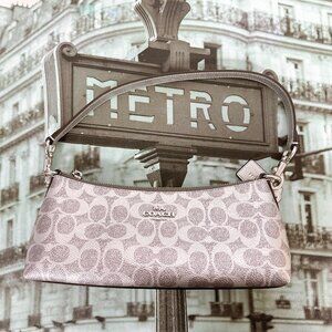 Coach CCL40 Charlotte Shoulder Bag In Signature Canvas